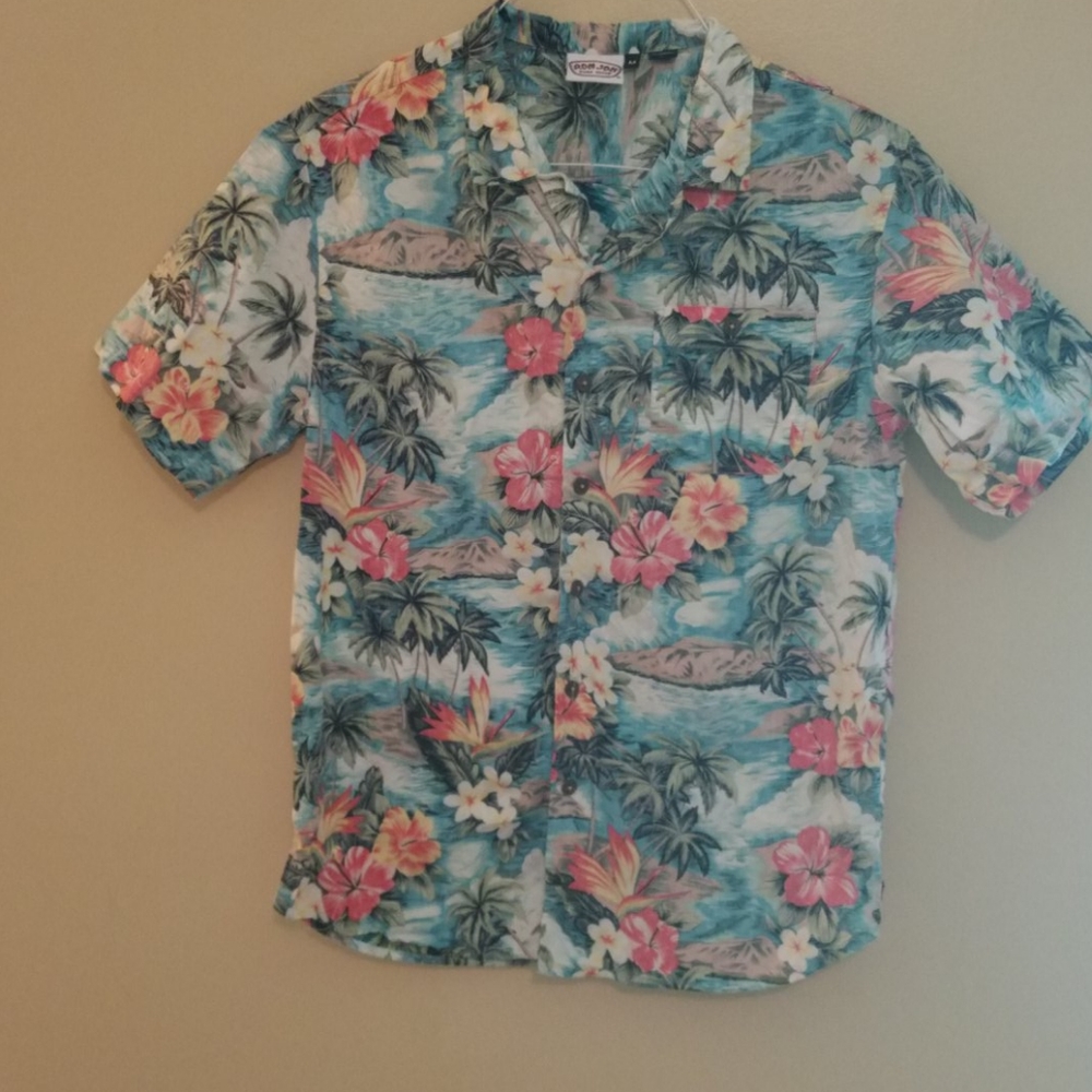 Ron jon button down shirt